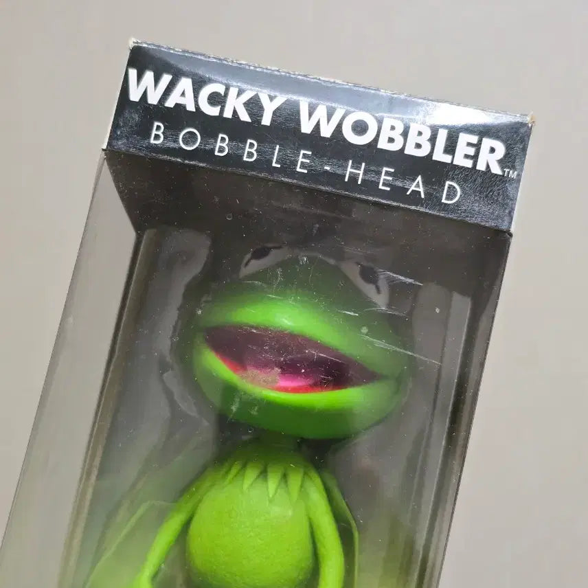 [BUNJANG] Funko Muppet Kermit the Frog Wacky Wobbler Bobblehead / 머펫 커밋 더 프로그 보블헤드 피규어
