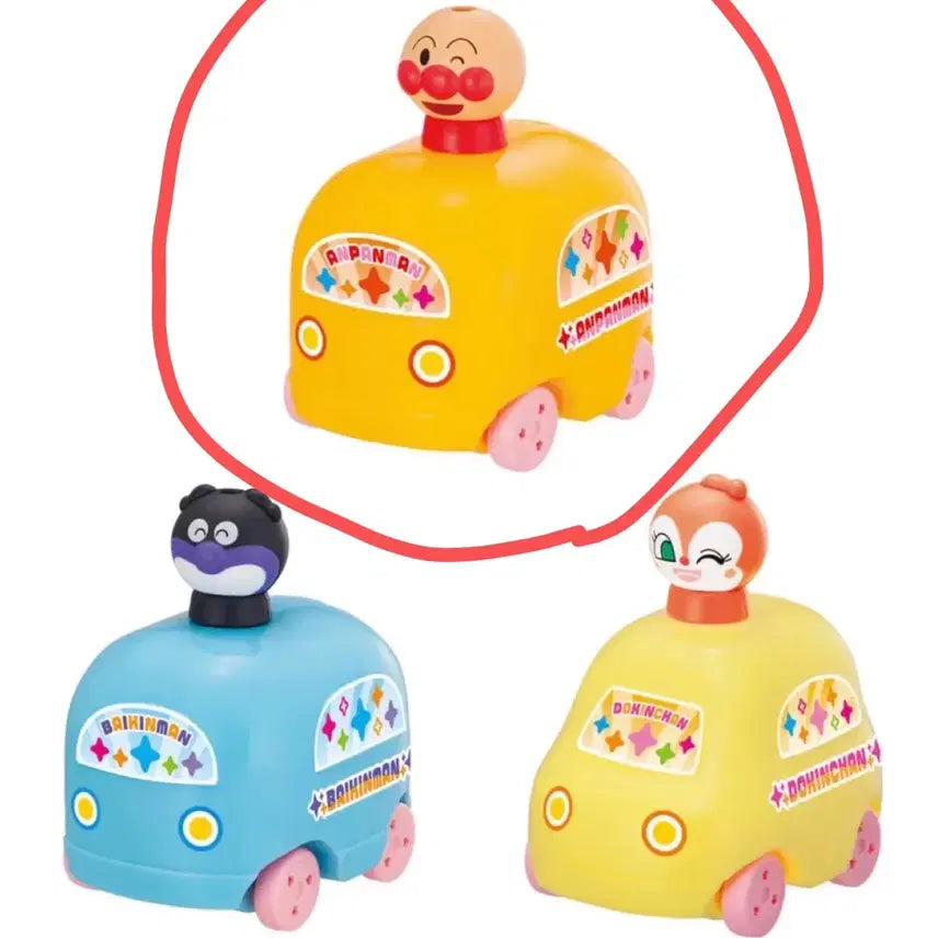 [BUNJANG] Anpanman Car Gacha Toy / 호빵맨 앙팡맨 자동차 가챠