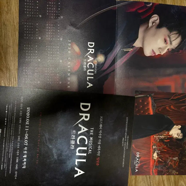 [BUNJANG] Musical Dracula 2020 Jeon Dong-seok Bundle Set / 전동석 뮤지컬 드라큘라 2020 일괄