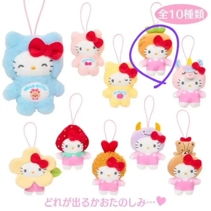 [BUNJANG] Sanrio Hello Kitty My Deco Bag Series Carrot Kitty / 산리오 헬로키티 나의데코백시리즈(랜덤) 당근키티