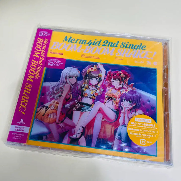 [BUNJANG] Merm4id BOOM-BOOM SHAKE! 2nd Single (Limited Edition CD+BD) / [미개봉/CD] 머메이드 Merm4id 싱글 BOOM-BOOM SHAKE