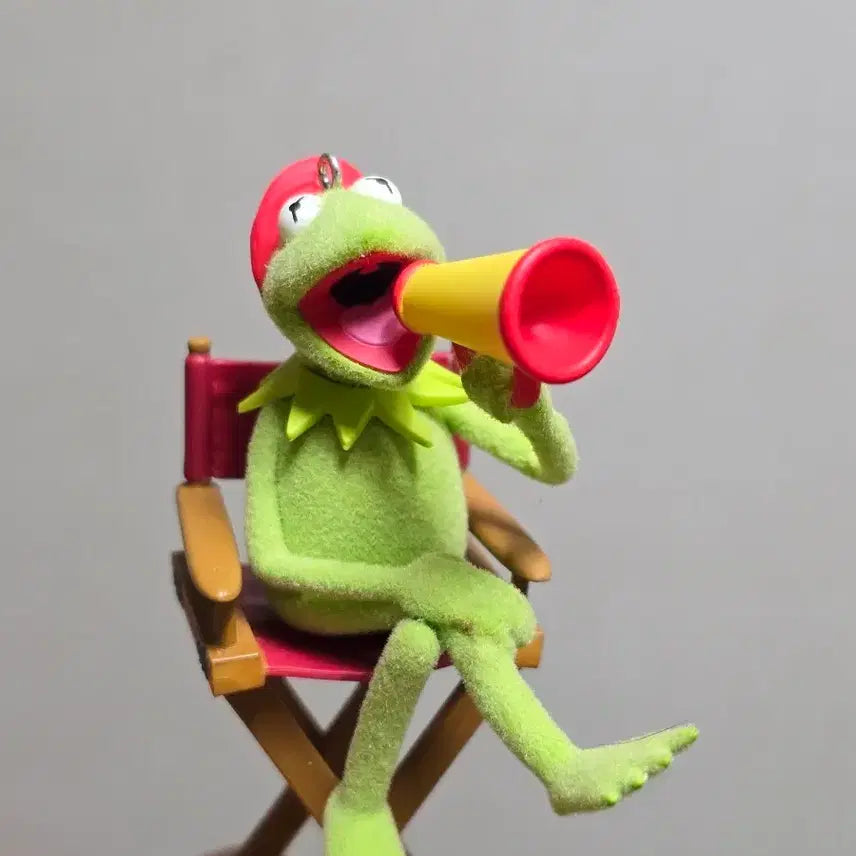 [BUNJANG] Hallmark Keepsake 2019 The Muppets Kermit Supervisor Ornament Figure / 할마크 킵세이크 2019 더 머펫츠 커밋 감독관 오너먼트 피규어
