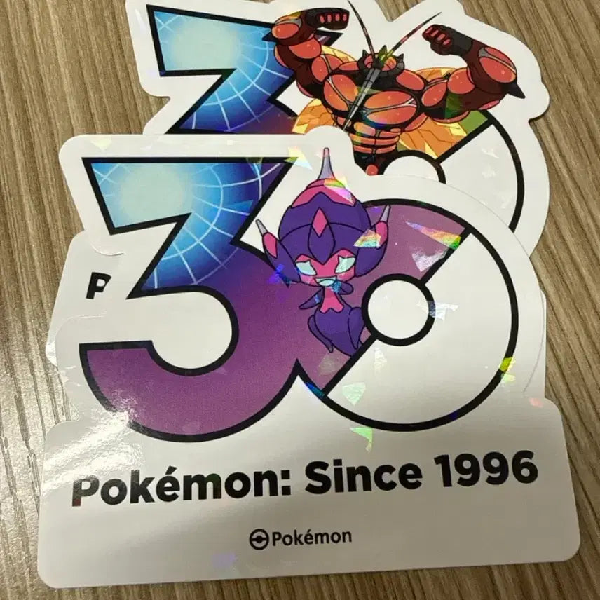 [BUNJANG] Pokemon 30th Anniversary Sticker Bundle Set: Ultra Beasts Nihilego and Buzzwole / 일괄) 포켓몬 30주년 스티커 울트라비스트 베베놈 매시붕
