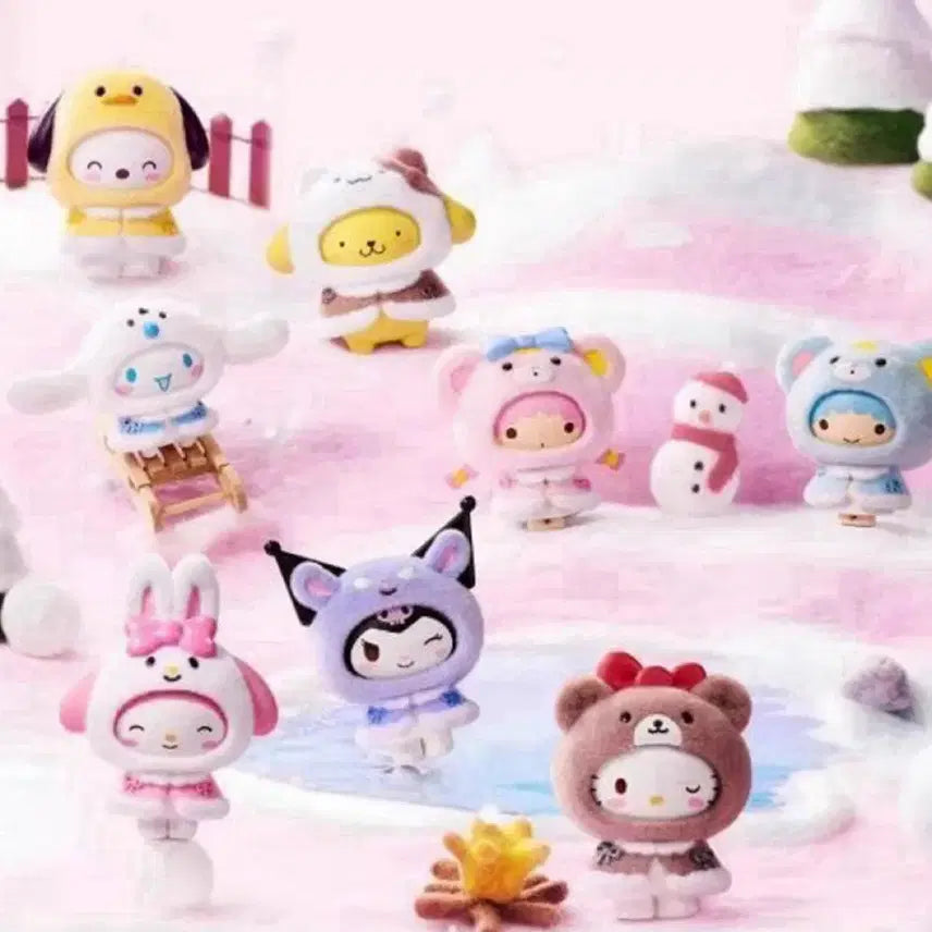 [BUNJANG] Miniso Sanrio Little Twin Stars Lala Sealing Doll Keychain / 미니소 산리오 리틀 케이프 랜덤 미개봉 인형 키링 양도 판매
