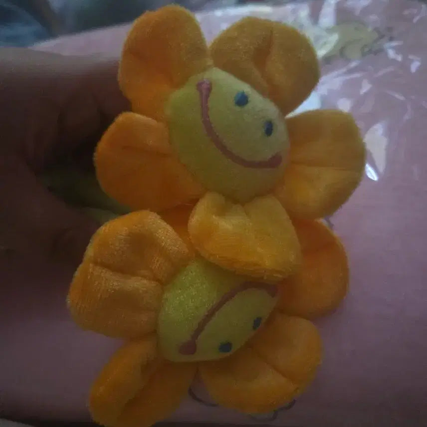 [BUNJANG] Sunflower Plush Toy Set (2 Pieces) / 새상품:)인형 해바라기 2개 세트
