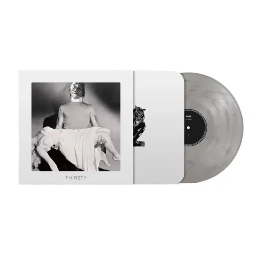 [BUNJANG] THIRSTY Vinyl LP (Gray Marble) - Black Skirt / THIRSTY 바이닐 LP 그레이 마블 검정치마