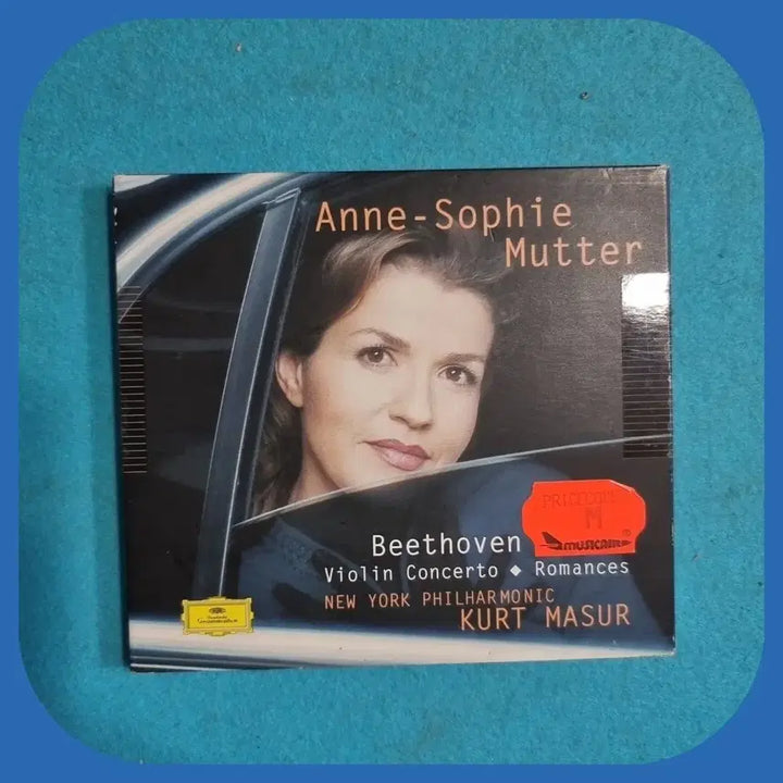 [BUNJANG] Anne-Sophie Mutter Beethoven Violin Concerto Romance CD Unused / 안네소피 무터 베토벤 바이올린 협주곡 로망스 CD 미사용