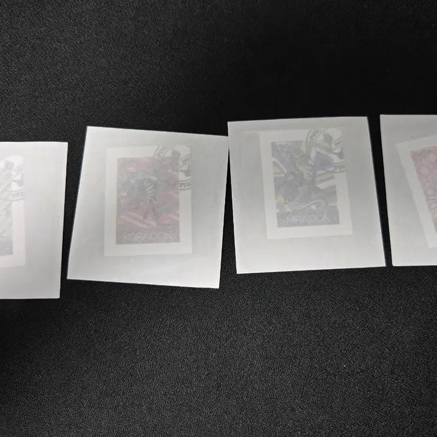 [BUNJANG] Meokgeon Stamp Pokemon Hidden Stamp Set / 머거본 우표 포켓몬 우표 히든 팝니다. (뮤 세레비 코라이돈 미라이돈)