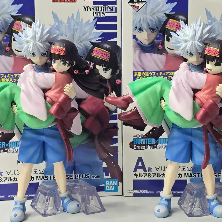 [BUNJANG] Hunter x Hunter Ichiban Kuji A Prize Killua Nanika Alka Figure Bundle Set / 일괄) 헌터헌터 X day 이치방 쿠지 A상 키르아 나니카 아르카 피규어