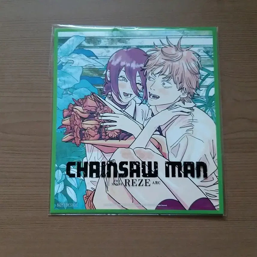 [BUNJANG] Chainsaw Man Movie: Requiem Version Original Art Shikishi / 극장판 체인소 맨 레제편 원화 색지