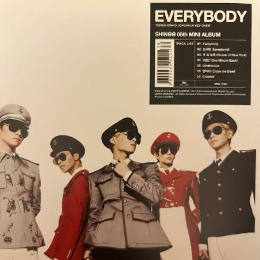 [BUNJANG] SHINee 5th Mini Album Everybody / 샤이니 앨범 EVERYBODY 5집 미니 앨범