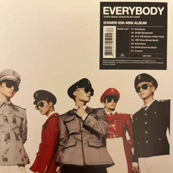 [BUNJANG] SHINee 5th Mini Album Everybody / 샤이니 앨범 EVERYBODY 5집 미니 앨범
