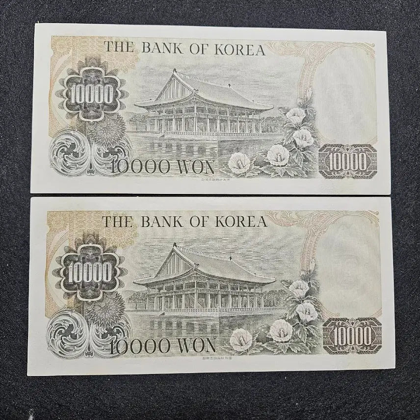 [BUNJANG] Bank of Korea 2nd Edition 10,000 Won Banknotes Consecutive Pair / 한국은행권 2차만원권 연번호 2장