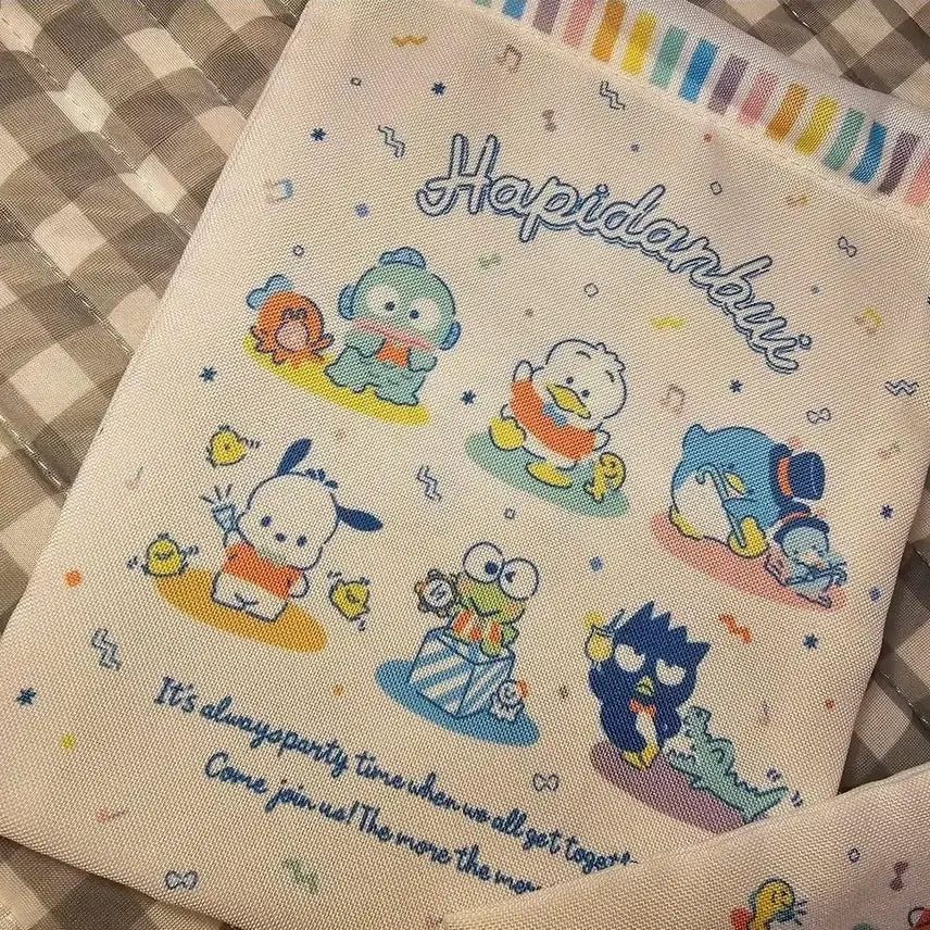 [BUNJANG] Sanrio Happy Danbi String Pouch / 산리오 해피단브이 조리개 파우치