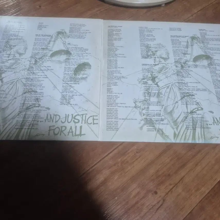 [BUNJANG] Metallica 4th Album ...And Justice For All 2LP Vinyl / 메탈리카4집 2lp