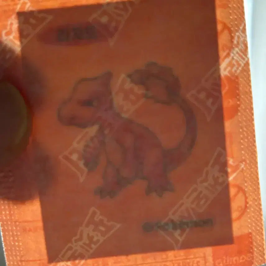 [BUNJANG] Pokemon Artwork Ttibusseal Lizard Sealed / 포켓몬 아트워크 띠부씰  리자드 미개봉 판매