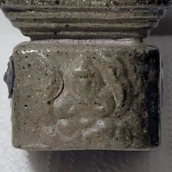 [BUNJANG] Korean Black Glazed Ceramic Pagoda (Guardian Buddha Pagoda) / 흑유도자기불탑(호신불탑)
