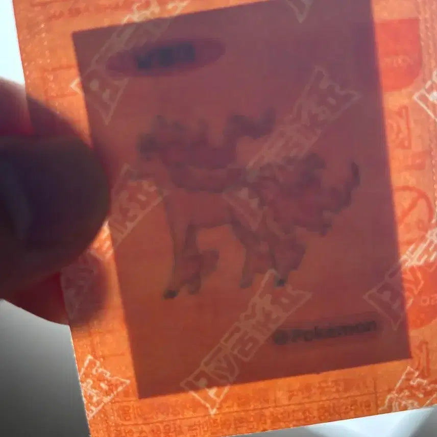 [BUNJANG] Pokemon Artwork Ttibusel Nabby (Sealed) / 포켓몬 아트워크 띠부씰  날쌩마 미개봉 판매