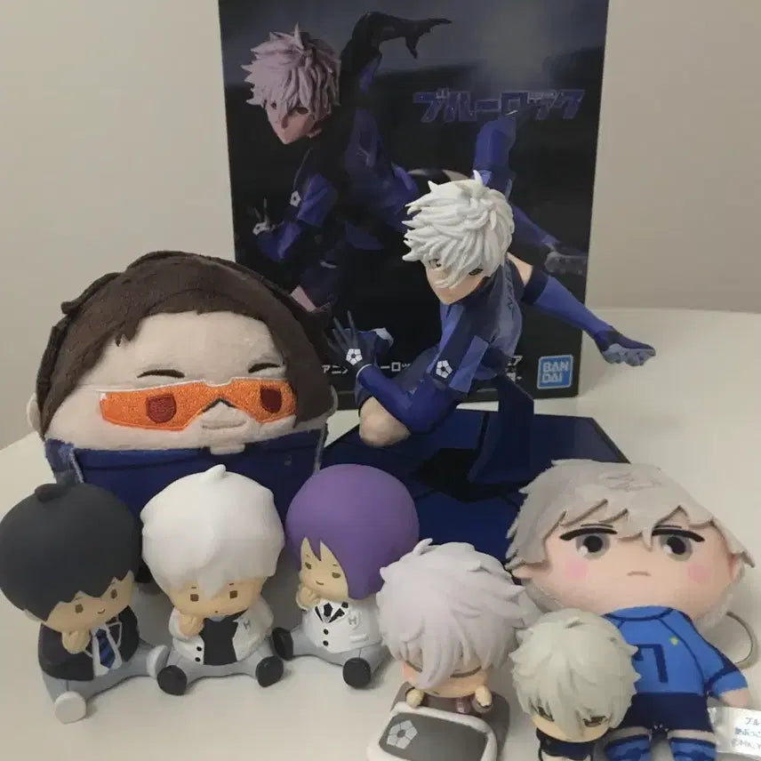 [BUNJANG] Blue Lock Nagi Seishiro Figure Bundle (Banpresto, Gacha) / 블루록 나기 피규어 가챠 누이 반프레스토 일괄