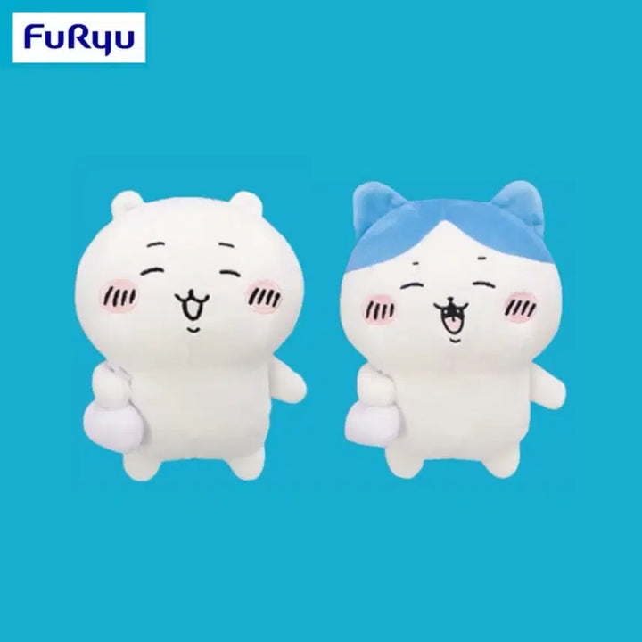 [BUNJANG] FURYU Chiikawa Hachiware Berry Picking Plush Set (16cm) / 세트) 후류 치이카와 하치와레 열매 채집 누이 인형 16cm