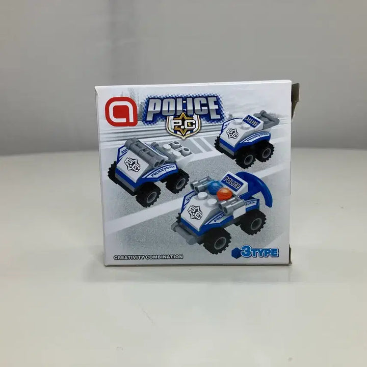 [BUNJANG] Building Blocks Police Car 3 Types / 블럭(레고) 경찰차 3타입