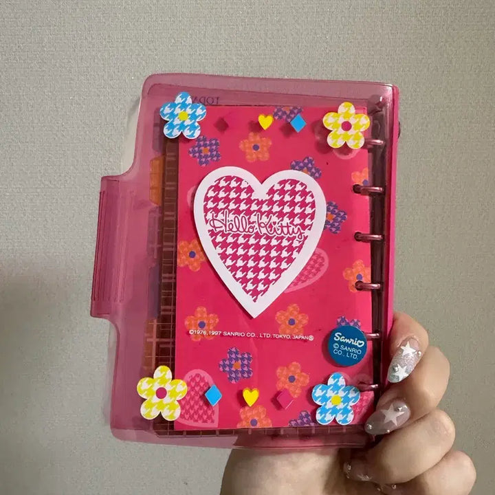 [BUNJANG] Sanrio Hello Kitty Kaohana Binder Diary / 최저가 고전 키티 카오하나 바인더 수첩 6공 다이어리