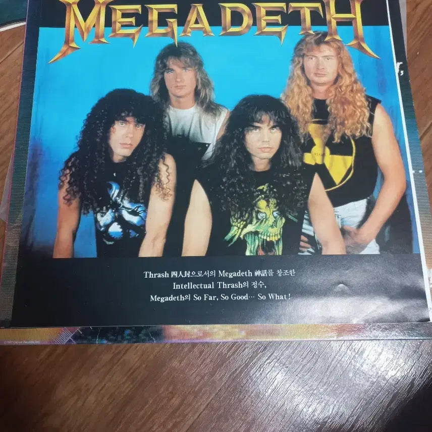 [BUNJANG] Megadeth So Far, So Good... So What! LP / 메가데쓰 lp