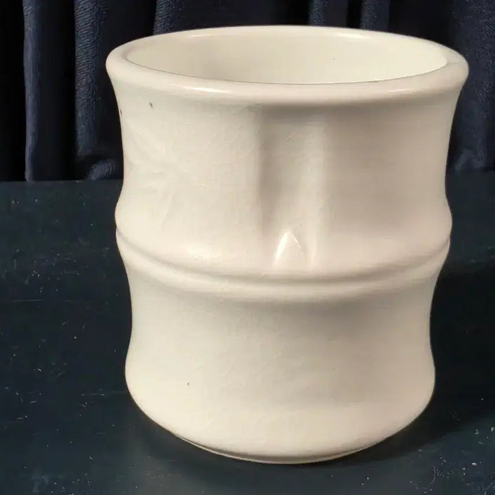 [BUNJANG] 1st Generation Intangible Cultural Asset Ho Bong Jang Song Mo White Porcelain Brush Holder / 1세대 무형문화재  호봉 장송모 백자필통