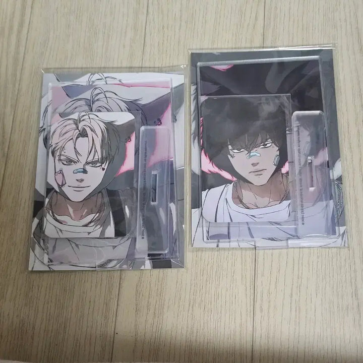 [BUNJANG] Code Name Anastasia Anya Zev Tacky Acrylic Stand + Photocard Bundle Set / 코드아나 제택 미개봉 아크릴 포토카드 포함