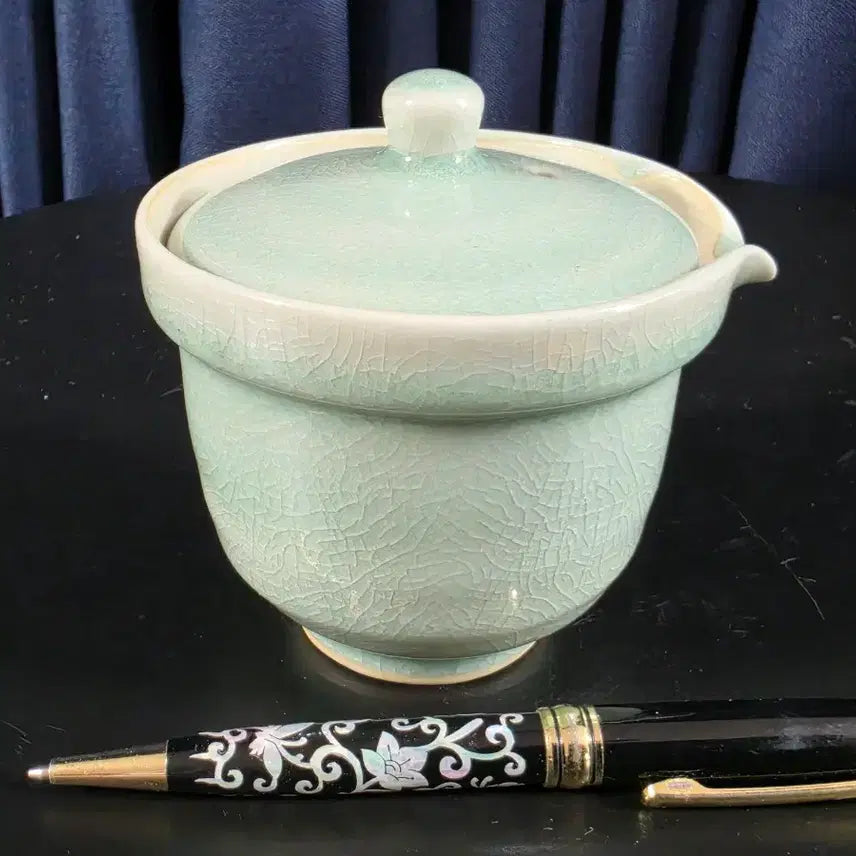 [BUNJANG] Yeonpa Shin Hyun-cheol Celadon Gaiwan / 연파 신현철 개완