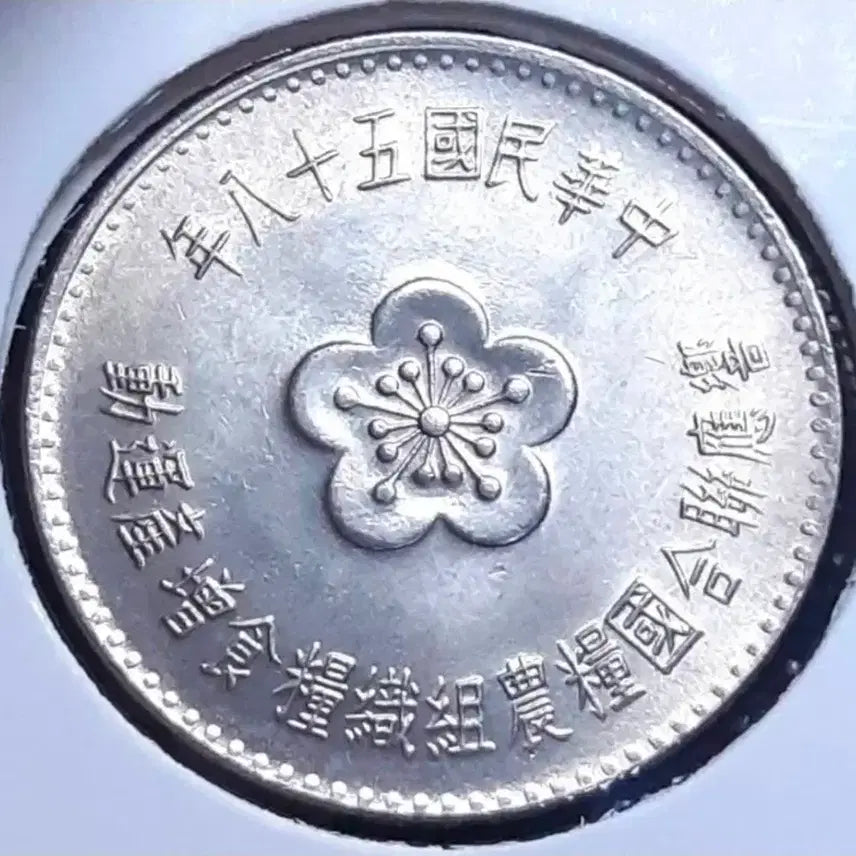 [BUNJANG] Republic of China 1 Yuan Coin 1969 Unused / 중화민국 미사용 1969년 1위안.외국주화 주화 화폐 동전