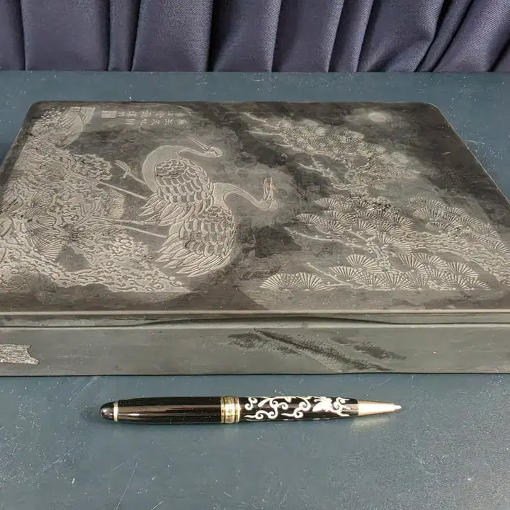 [BUNJANG] Intangible Cultural Heritage Kim Jin-han Nampo Inkstone / 무형문화재 김진한 남포벼루