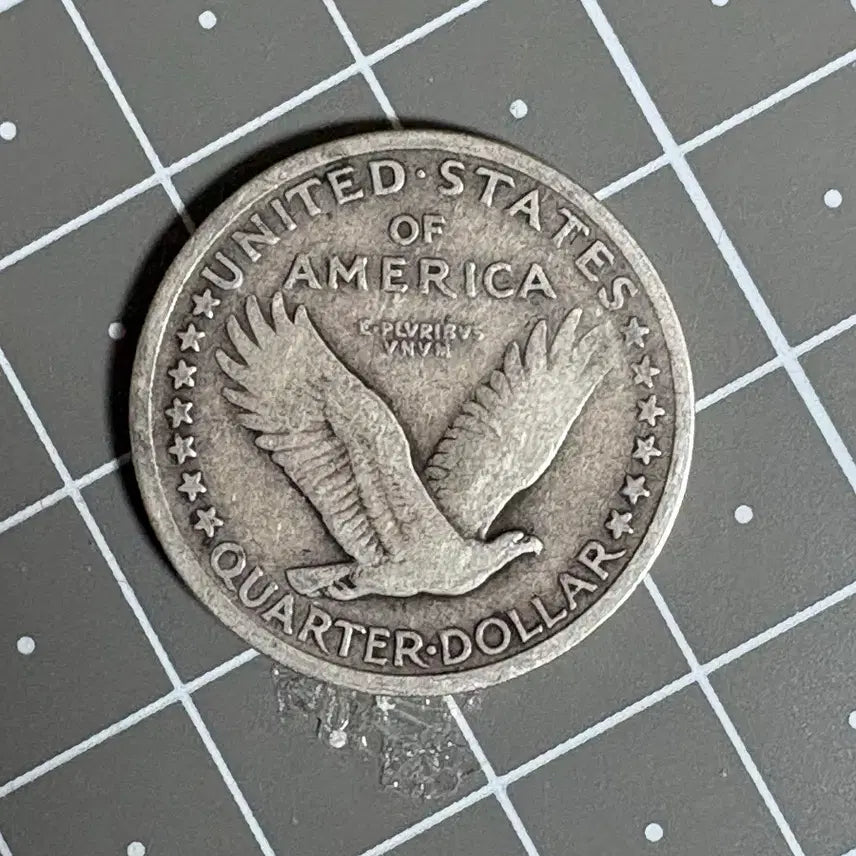 [BUNJANG] 1917 US Quarter Coin / Type 1 1917년 발행 미국 쿼터