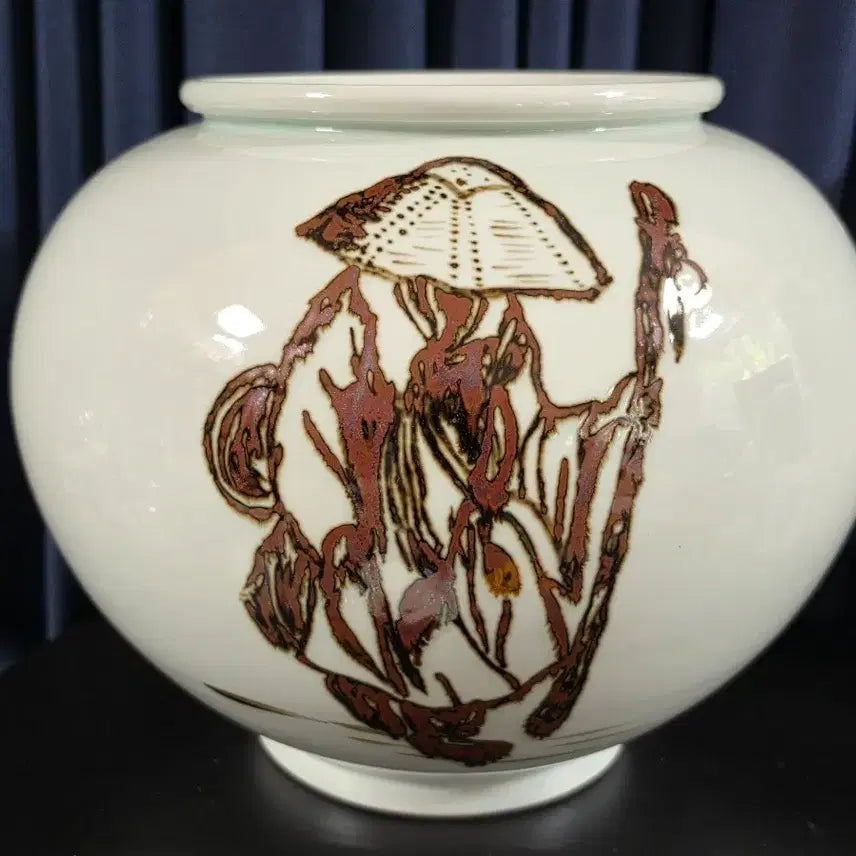 [BUNJANG] Hobo Jang Song-mo 1st Generation Intangible Cultural Heritage White Porcelain Jar / 1세대 무형문화재  [호봉 장송모]  백자 호