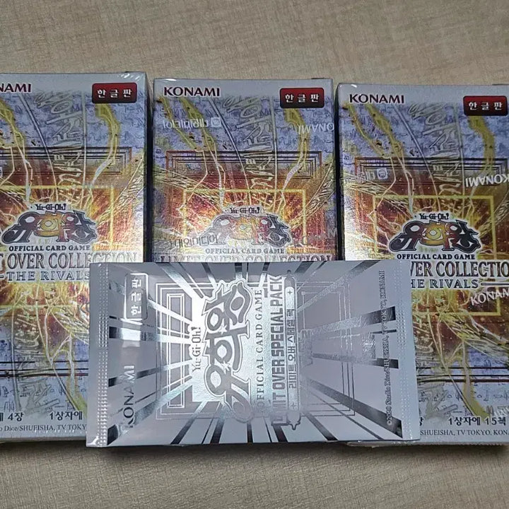 [BUNJANG] Riovolts Rivals Limit Over Collection Sealed (3) + Promo Pack (1) / 리오컬 라이벌즈 리미트오버컬렉션 미개봉3개 + 프로모팩 1개