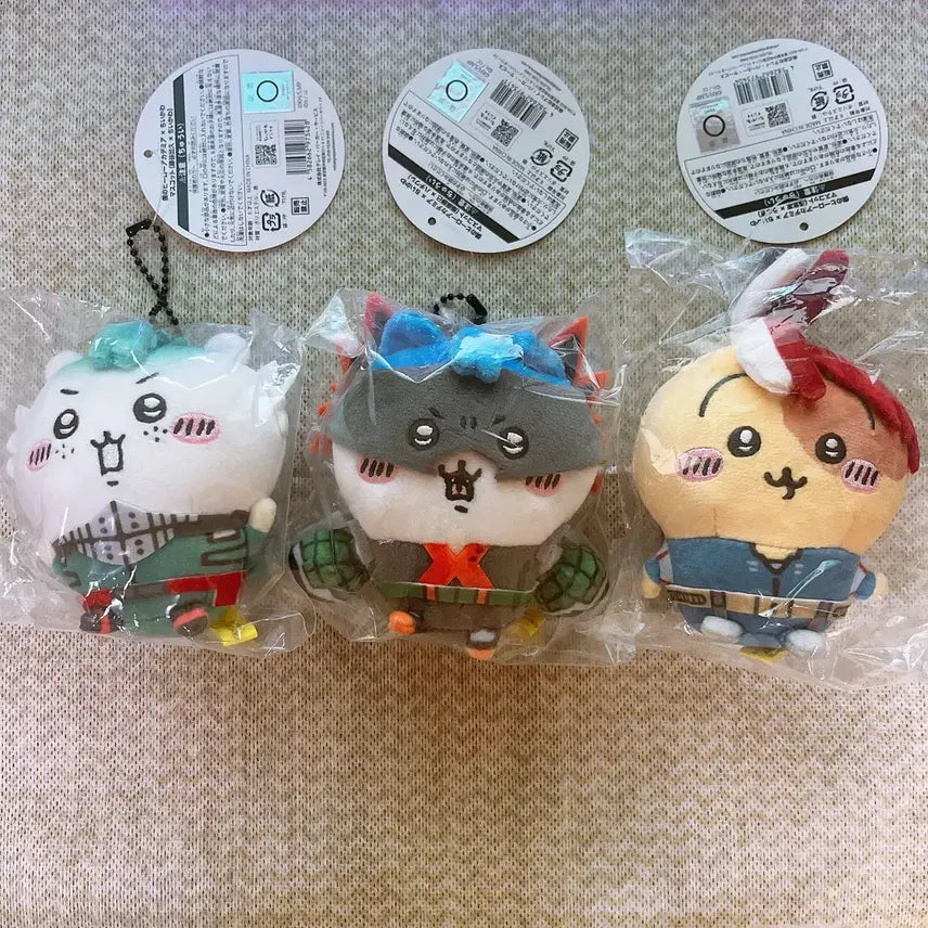 [BUNJANG] My Hero Academia x Chiikawa Collaboration Plush / 나의히어로아카데미아 치이카와 먼작귀 콜라보 인형