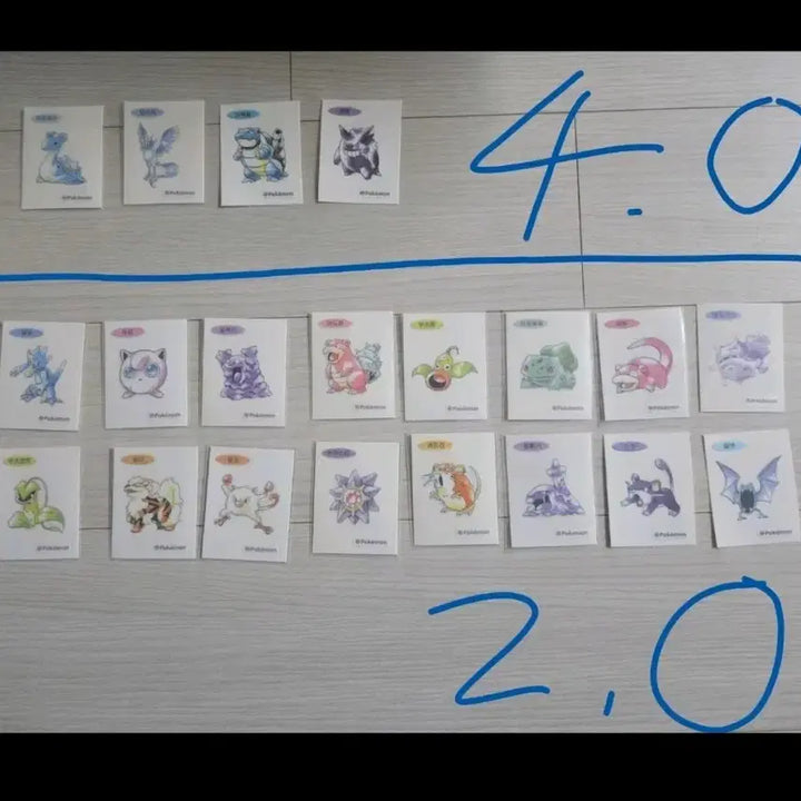 [BUNJANG] Pokemon 30th Anniversary Artwork Sticker Set / 포켓몬 30주년 아트워크 띠부씰 스티커