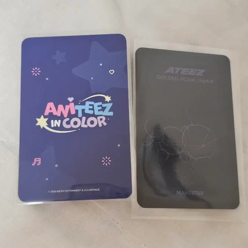 [BUNJANG] ATEEZ Mingi Photocard Bundle Set (2 pcs) / 에이티즈 민기 포카 양도