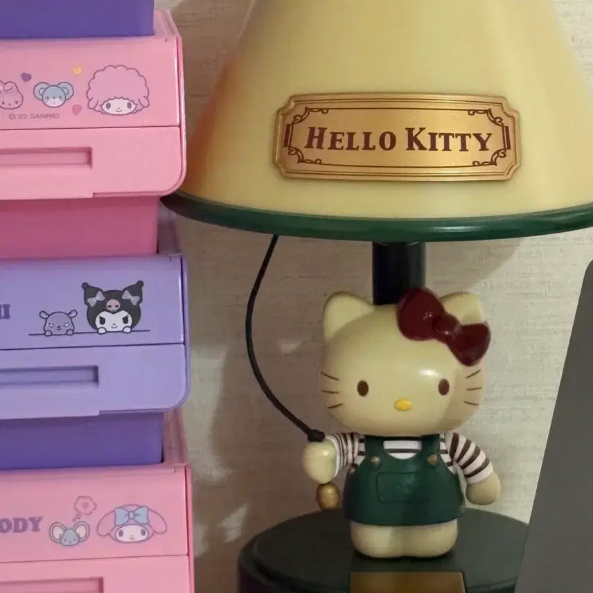 [BUNJANG] Vintage Hello Kitty Action Mood Light Lamp / 고전 헬로키티 액션 무드등 조명