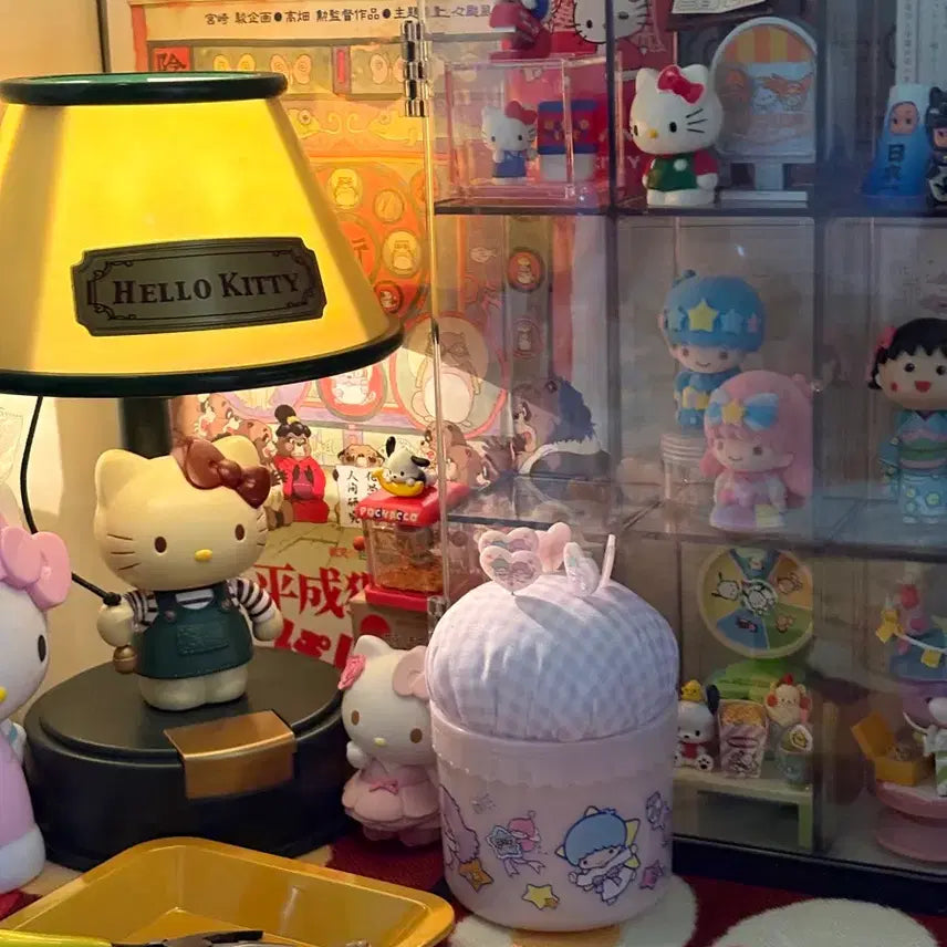 [BUNJANG] Vintage Hello Kitty Action Mood Light Lamp / 고전 헬로키티 액션 무드등 조명