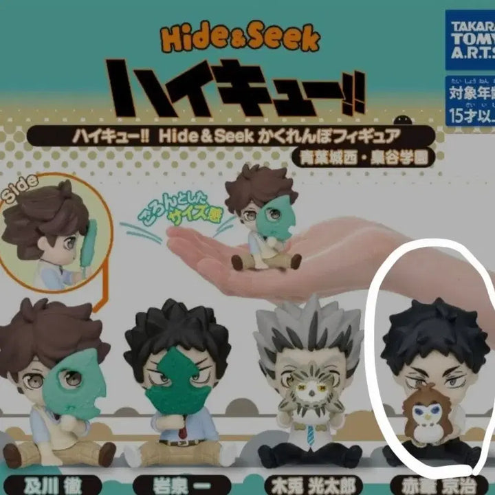 [BUNJANG] Haikyuu!! Akaashi 2 Types Gacha Bundle Set / 하이큐 아카아시 가챠 2종 일괄