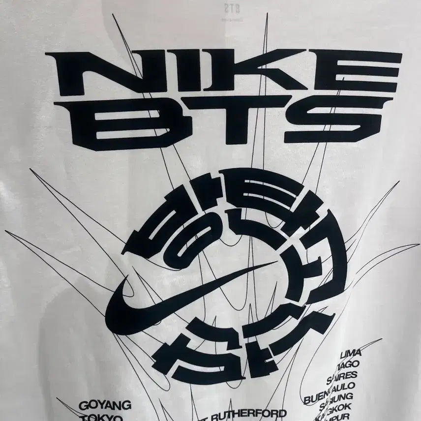 [BUNJANG] BTS Nike Collaboration T-Shirt / BTS 나이키 콜라보 티셔츠 새상품