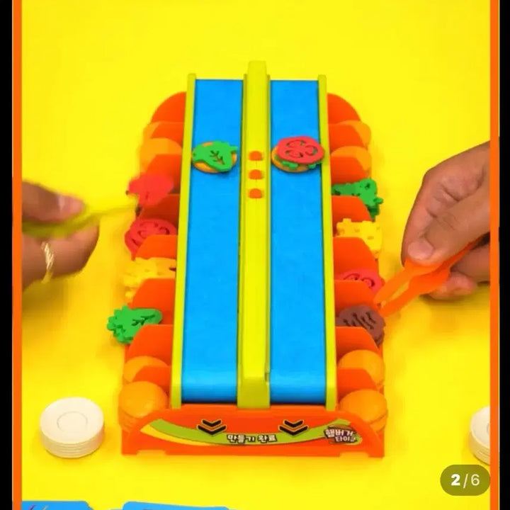 [BUNJANG] Hamburger Tycoon Board Game for 2 Players by Korea Boardgames / 햄버거 타이쿤 보드게임 2인용 코리아보드게임즈