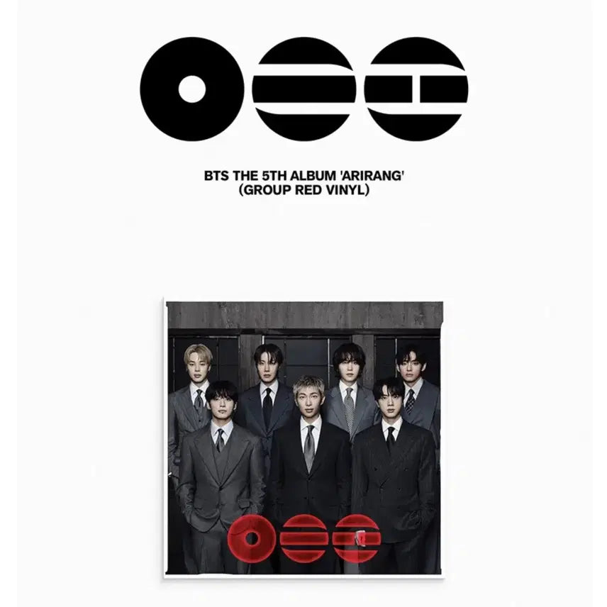 [BUNJANG] BTS Arirang LP Group Version Sealed / BTS 아리랑 LP 단체 VER 미개봉 새제품