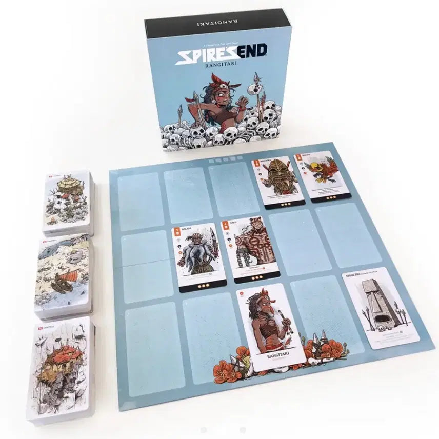 [BUNJANG] Langitaki Solo Board Game with Playmat (Delight Edition) / 랑기타키 보드게임 + 전용 플레이 매트 딜라이트 1인