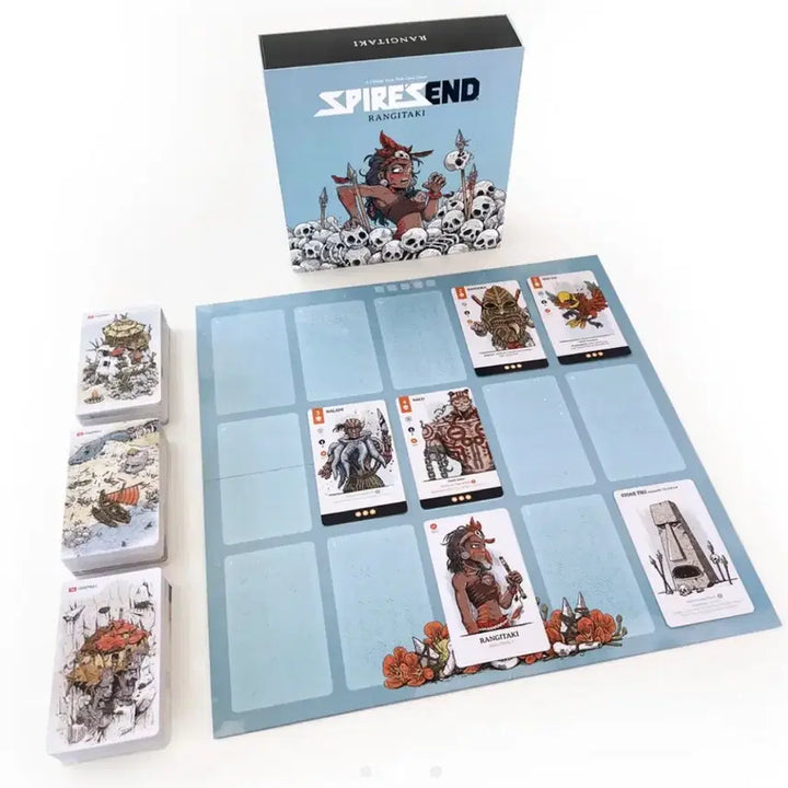 [BUNJANG] Langitaki Solo Board Game with Playmat (Delight Edition) / 랑기타키 보드게임 + 전용 플레이 매트 딜라이트 1인