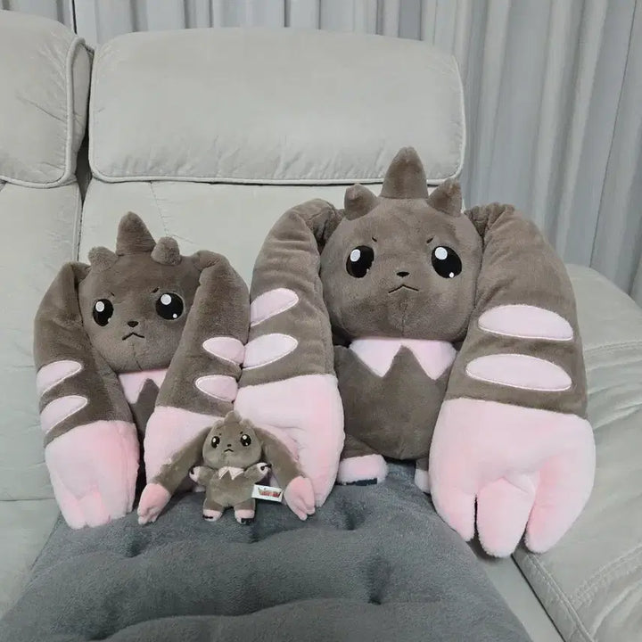 [BUNJANG] Digimon Lopmon Large, Medium, Small Doll Bundle Set / 택포/일괄]디지몬 로프몬 대형 중형 소형 인형 판매 합니다