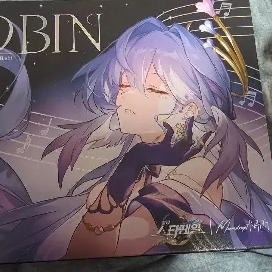 [BUNJANG] S.O.U.N.D. W.A.V.E. Honkai Star Rail Robin Collaboration Acrylic Block / [이어폰X]수월우 붕괴 스타레일 로빈 콜라보 아크릴블록판매
