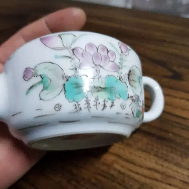 [BUNJANG] Republic of China Era Lotus Pattern Teapot / 중국민국때의차호