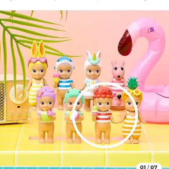[BUNJANG] Sonny Angel Summer Vacation Ice Cream Cone (Sealed) / [미개봉]소니엔젤 썸머베케이션 <아이스크림콘>